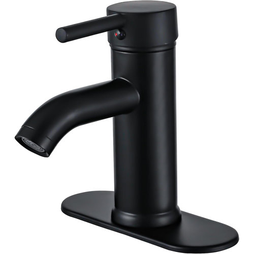 MCKINNON HOME FURNISHINGS, INC. Black Bathroom Faucet Bathroom Sink ...